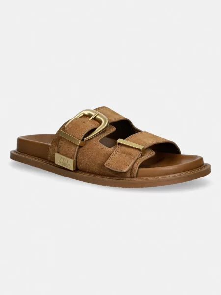 Замшевые шлепанцы Steve Madden