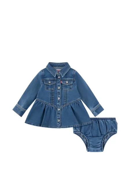 Sukienka jeansowa dziecięca Levi's niebieska