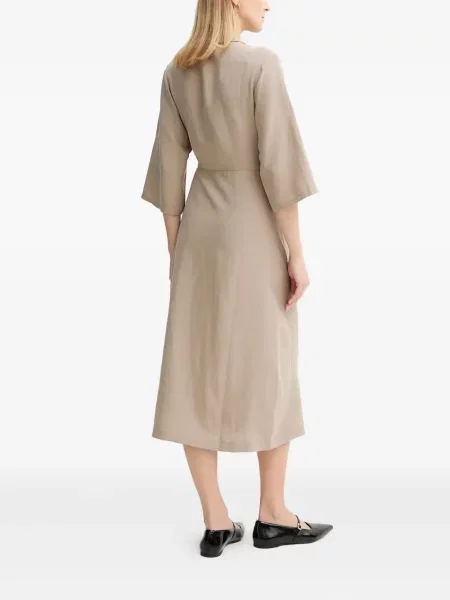 Rochie midi Samsøe Samsøe până la genunchi de costum