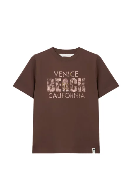 Tricou Palm Angels maro
