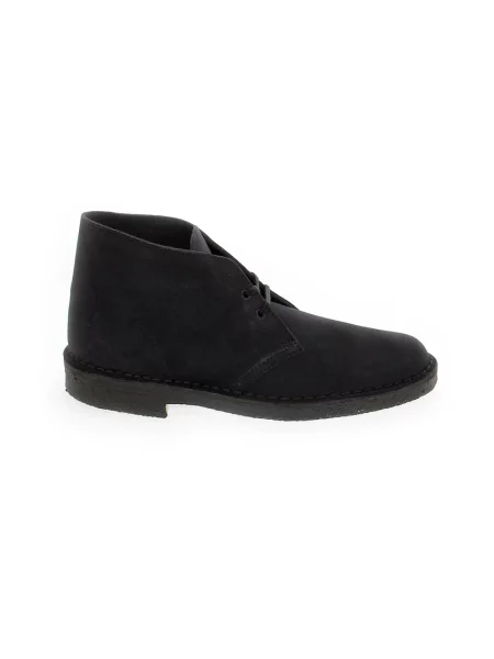 Botki Clarks zamszowe niebieskie
