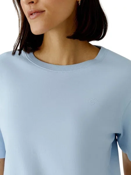 Футболка Oui блакитна
