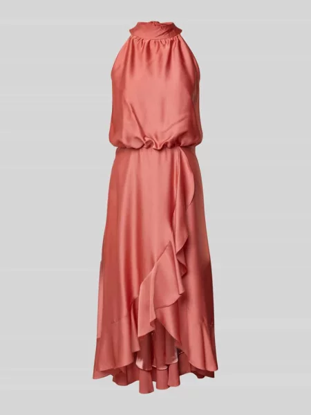 Swing Sukienka koktajlowa pomarańczowy