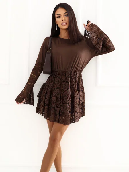 Kombinezon Italy Moda smeđa