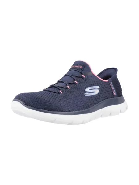 Buty do chodzenia Skechers Slip Ins Summits niebieskie