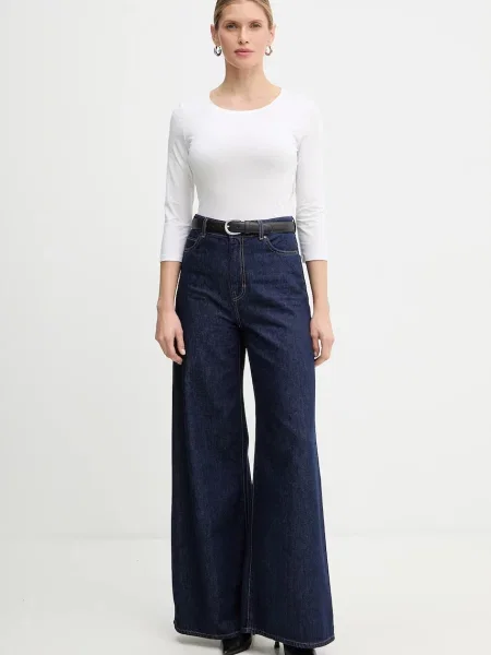 Weekend Max Mara longsleeve MULTIA biały