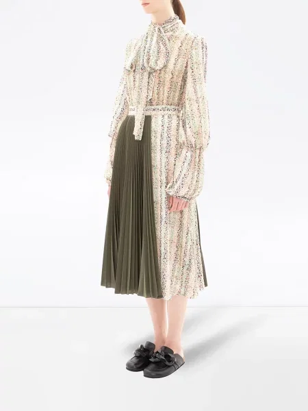 Midi sukně Jw Anderson zelené