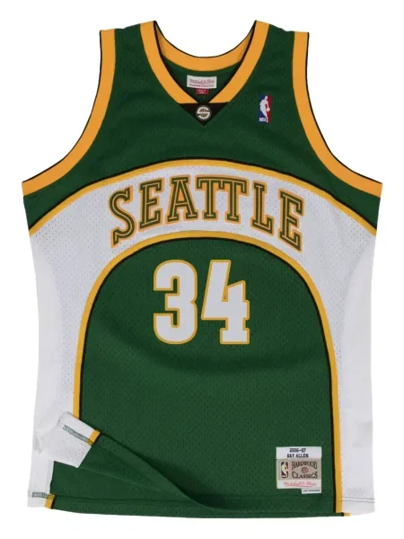 Cămașă Mitchell & Ness verde