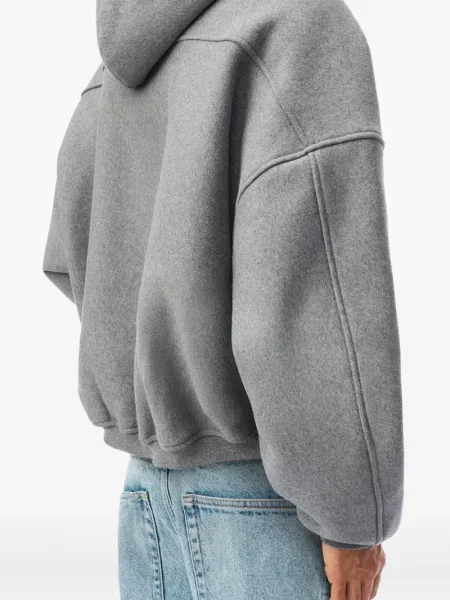 Hanorac cu glugă Alexander Wang gri