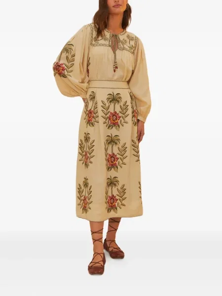 Bluză Farm Rio cu imprimeu tropical