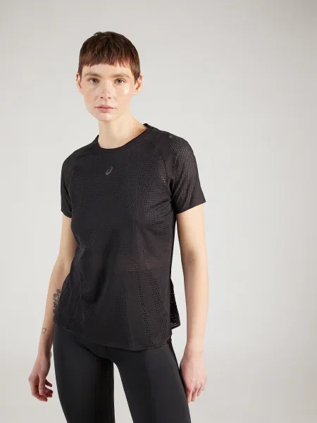Dámske bežecké tričko ASICS Metarun performance black čierna