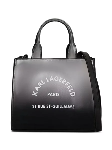 Shopper táska Karl Lagerfeld fekete