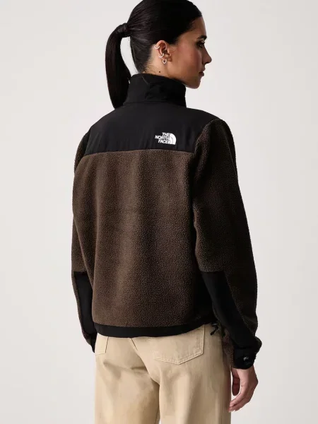 The North Face bluza rozpinana polarowa Retro Denali brązowa