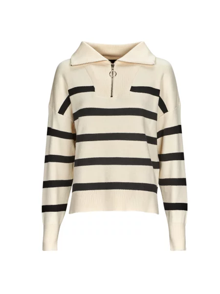 Bluza Vero Moda s črtami bež