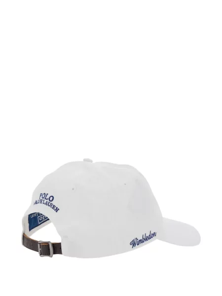 Koszulka polo Polo Ralph Lauren z autografem biała