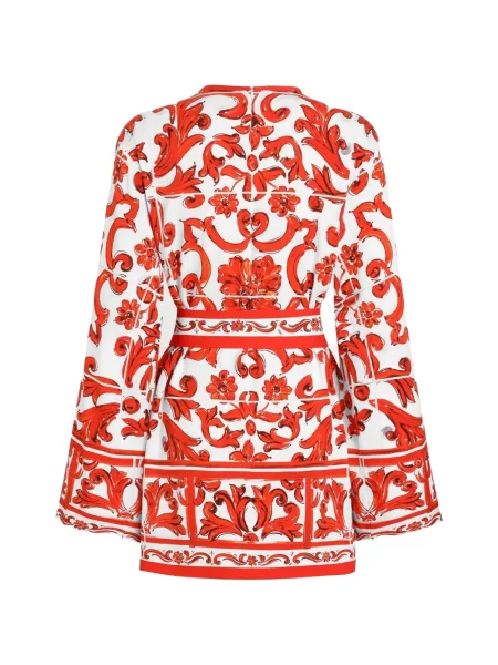 Cămașă Dolce & Gabbana cu imagine alb
