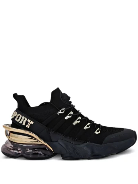 Sneakerși Plein Sport cu dungi de tigru negru