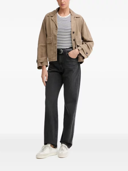 Curea Levi's® cu broderie cu cataramă cu dungi albastru