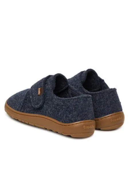 Gyerek barefoot cipők Froddo Barefoot Wooly dark blue Wooly kék