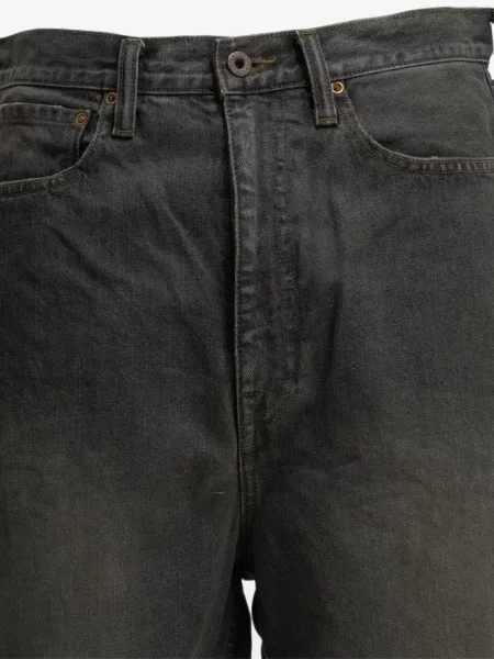 Pantaloni scurți Kapital negru