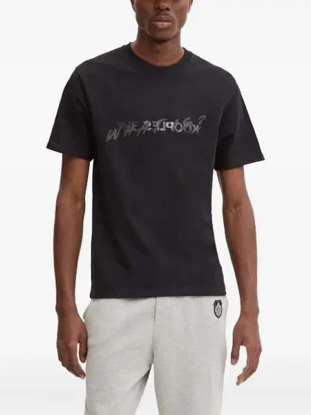 Tricou The Kooples cu imagine negru