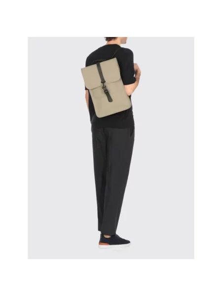 Rains plecak Backpack Mini W3 duży gładki zielony