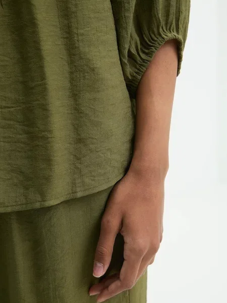 Блузка Answear.LAB однотонна зелений