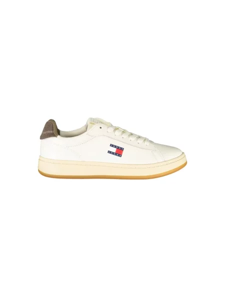 Sneakersy Tommy Hilfiger skórzane białe