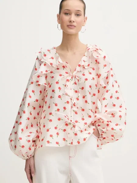 Stine Goya cămașă regular bej