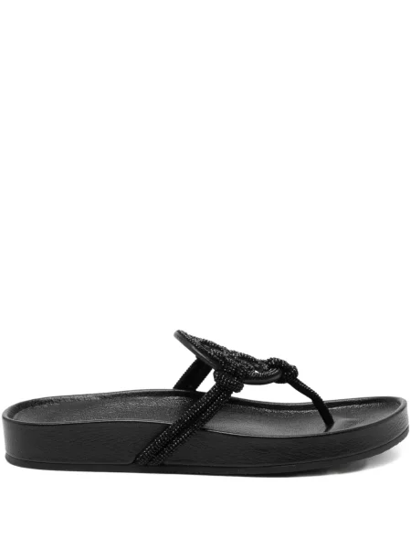 Sandály Tory Burch černé