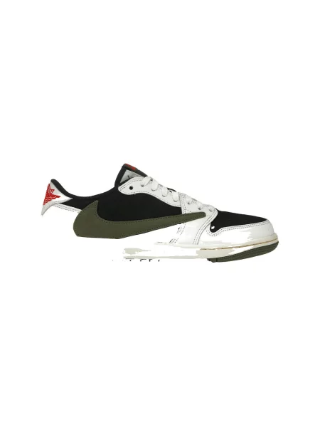 Retro tenisky Nike Air Jordan zelená