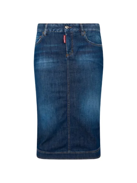 Fustă Dsquared2 albastru