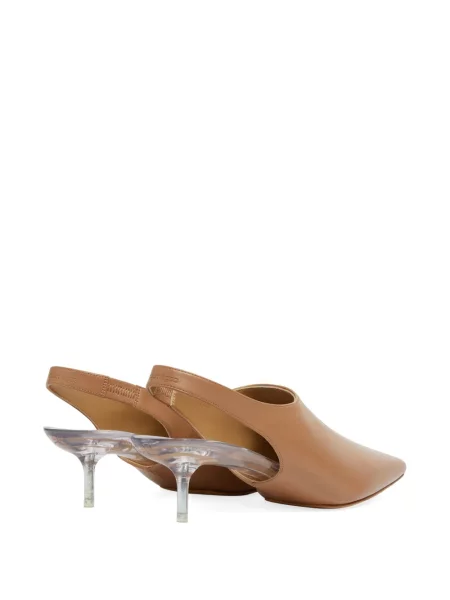 Pantofi cu toc Courreges slingback