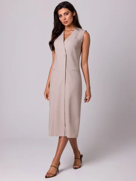 Sukienka midi Bewear szara