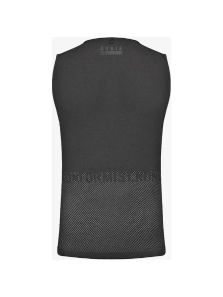 Koszulka bez rękawów Gobik Limber Skin XS-S czarna