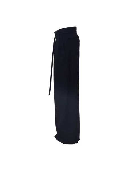 Spodnie Dries Van Noten czarne