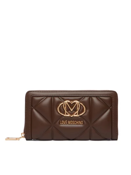 Peňaženka LOVE MOSCHINO hnedá