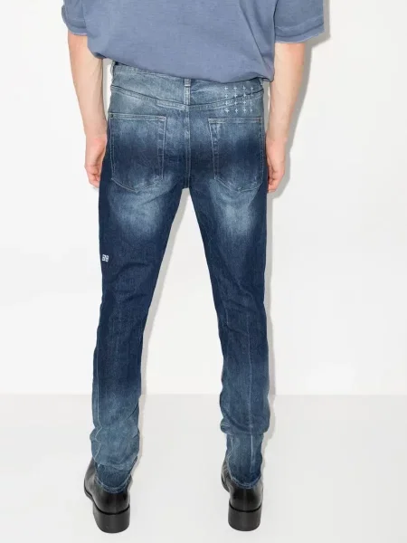 Blugi skinny Ksubi albastru