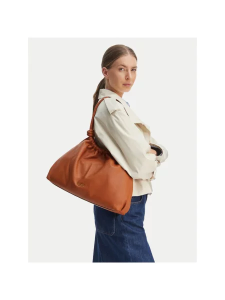 Torebka Tommy Hilfiger brązowa