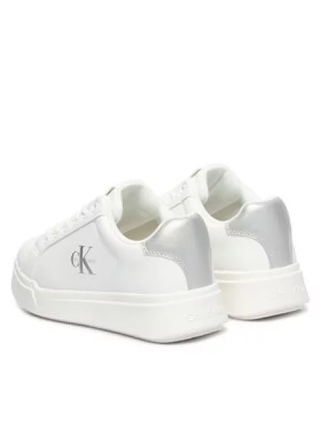 Sneakersy Calvin Klein biela