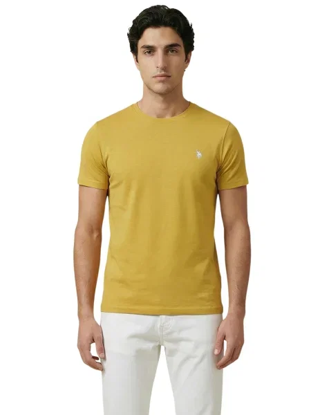 Polo majica U.s. Polo Assn. s kratkimi rokavi bela