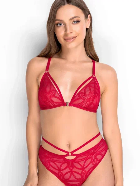 Бюстгальтер с мягкой чашкой рожевий