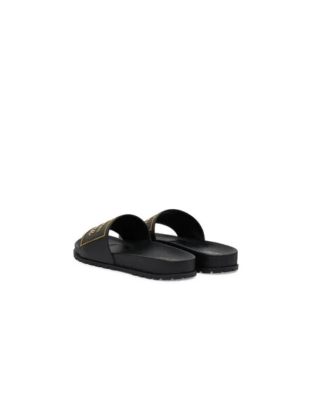 Šľapky Versace Jeans Couture čierna