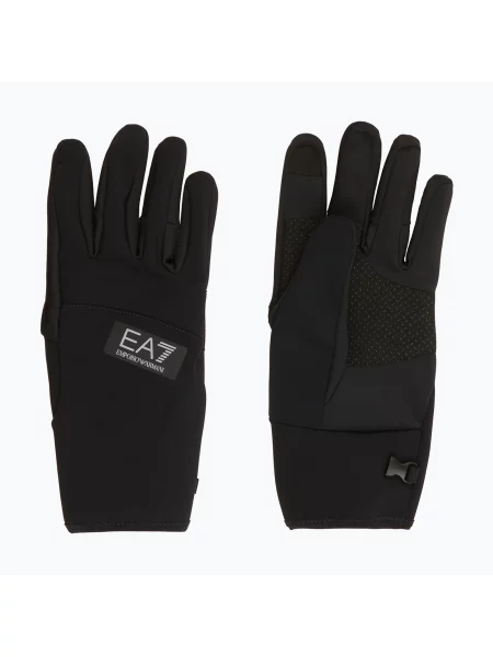 Перчатки Ea7 Emporio Armani черные