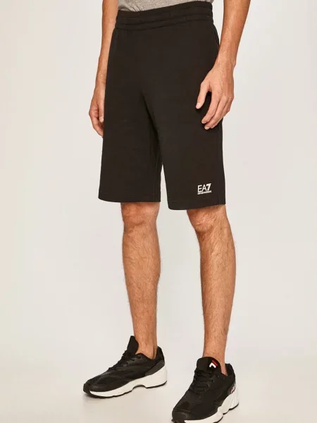 Rövid rövidnadrág Ea7 Emporio Armani fekete