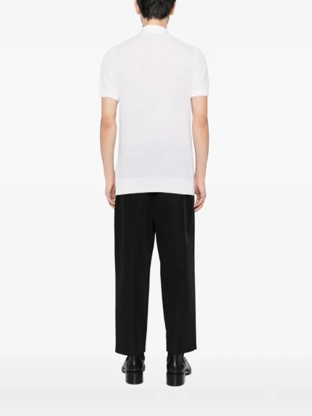 Polo Tom Ford tricotate alb