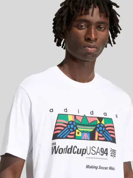 T-shirt o kroju regular fit z czystej bawełny Adidas Originals biała