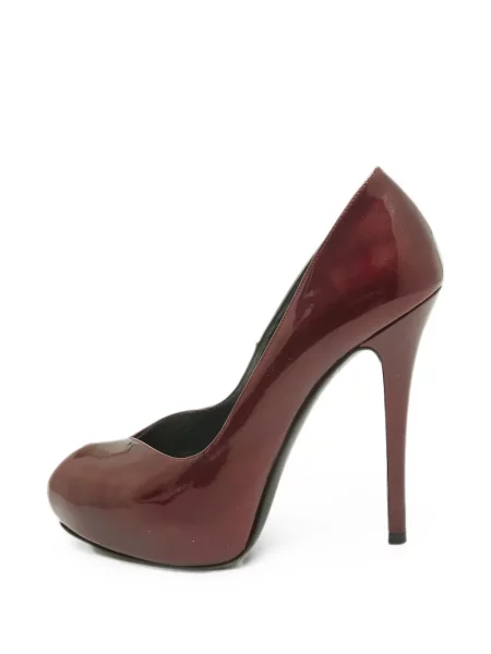 Pantofi cu toc Stuart Weitzman din piele roșu