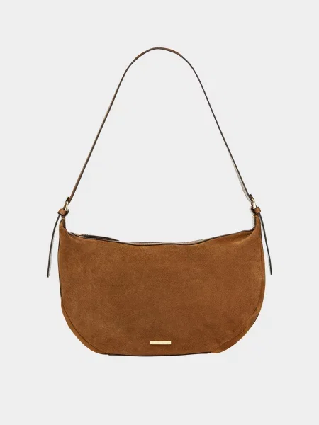 Кожаная сумка Geox коричневая