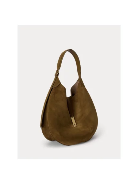 Polo Ralph Lauren Torebki Kobieta ONE SIZE Skóra Polo ID Shoulder Bag zielony